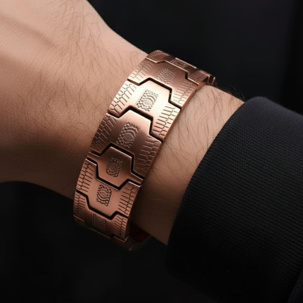 Bracelet Magnétique en Cuivre – Korasens