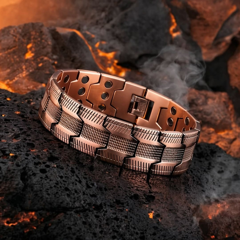 Bracelet magnétique en cuivre