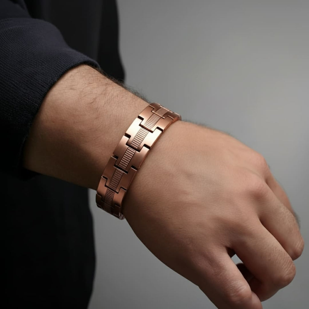 Bracelet Magnétique en Cuivre – Korasens